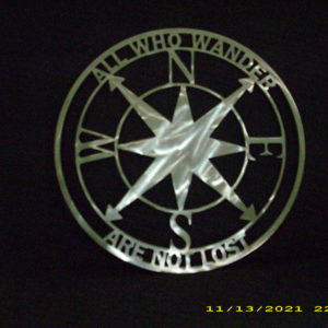 All Who Wander Compass